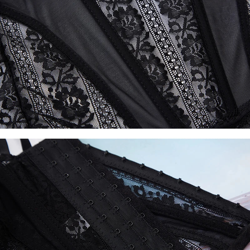 CINOON  New Elasticity Corset Sexy  Breathable Lingerie