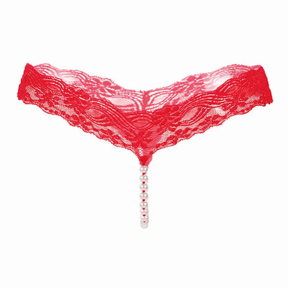 Sexy String Lace Underwear Women Back Bow Panties