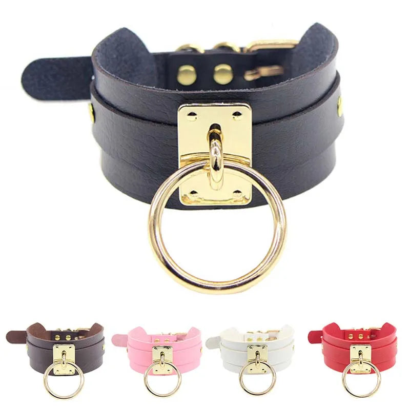 Bondage Slave Collar