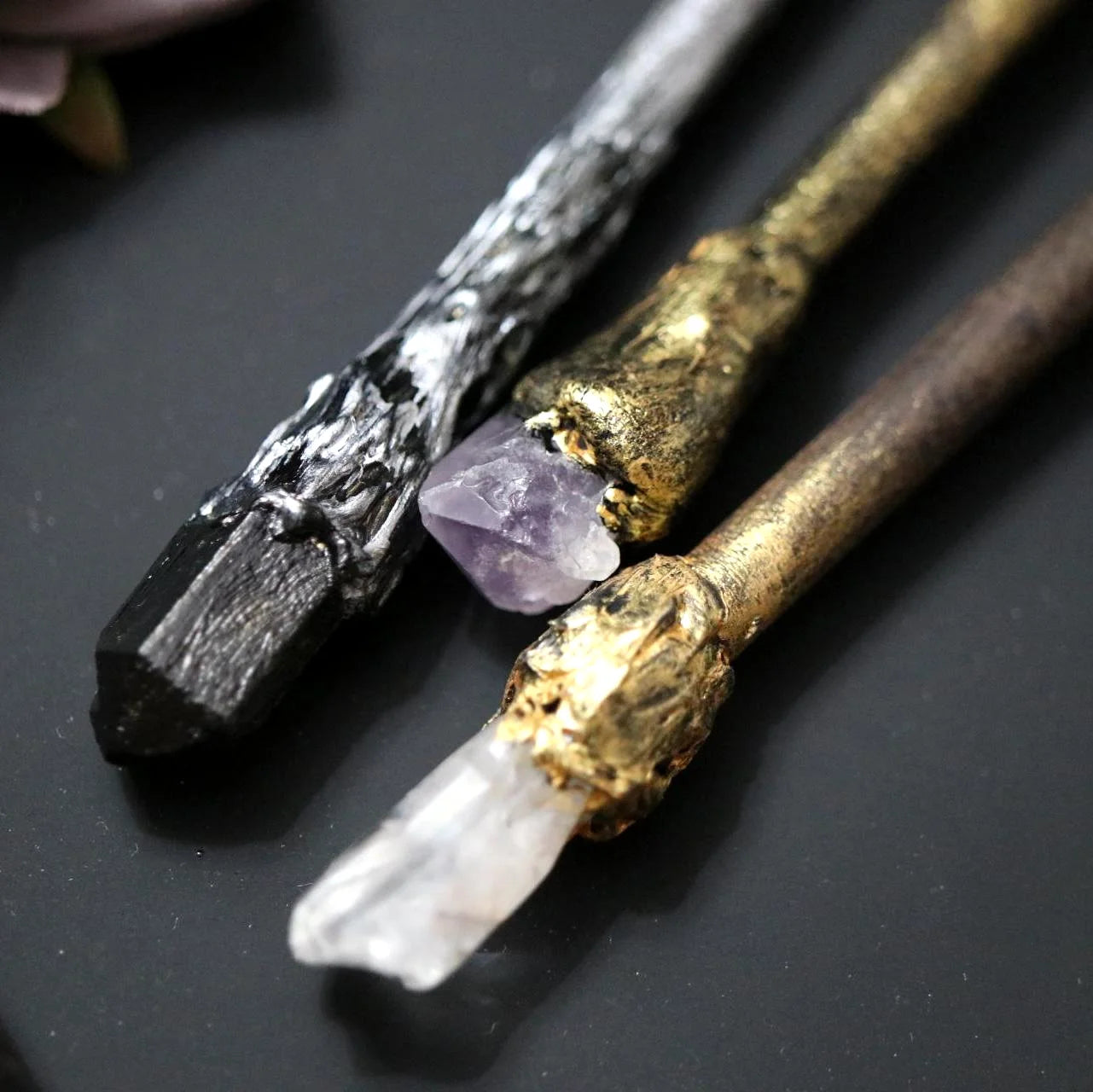 Crystal magic wand