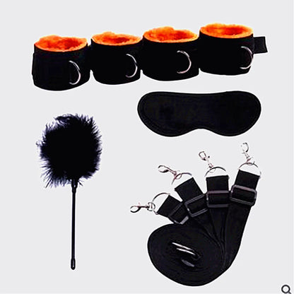 Sex Restraints Erotic Handcuff Bed Bondage Kit