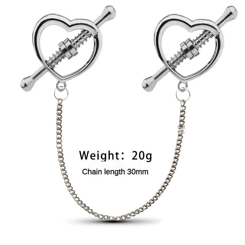 Stainless Steel Adjustable Nipple Clips