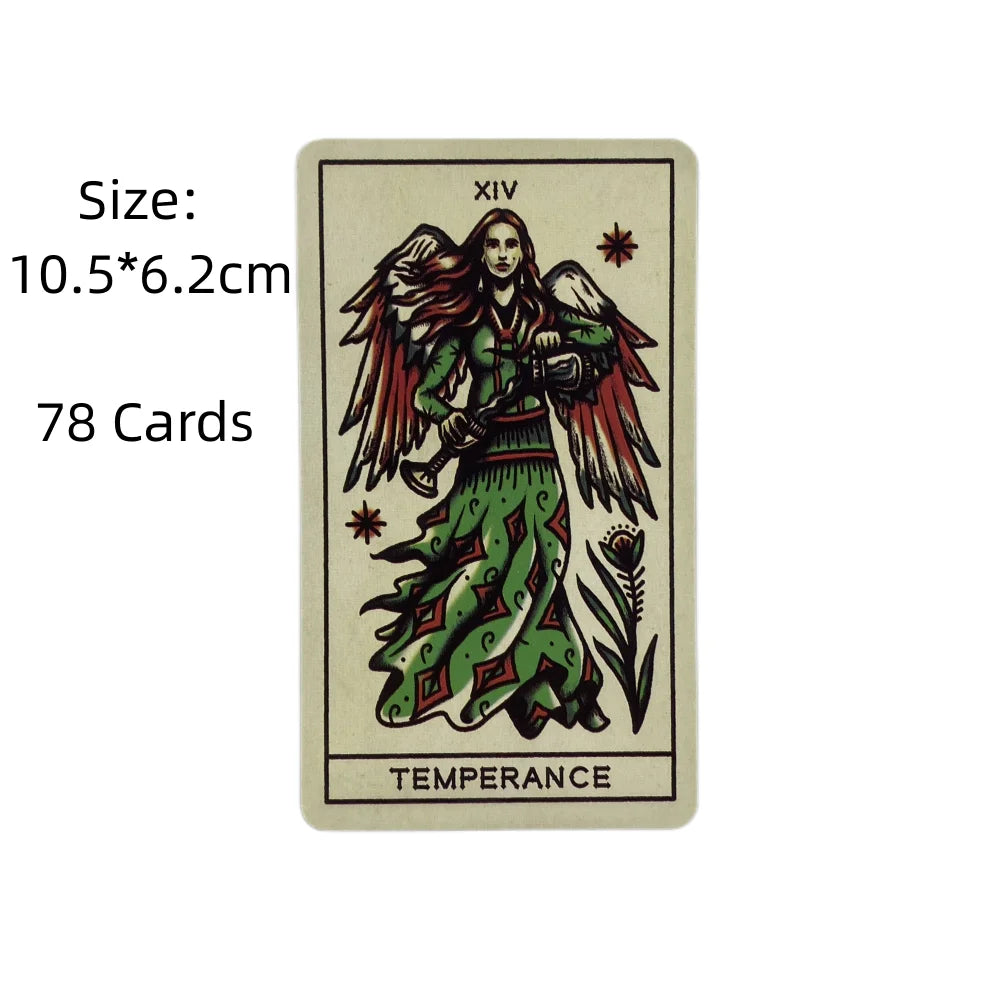 Tattoo Tarot Cards A 78 Deck