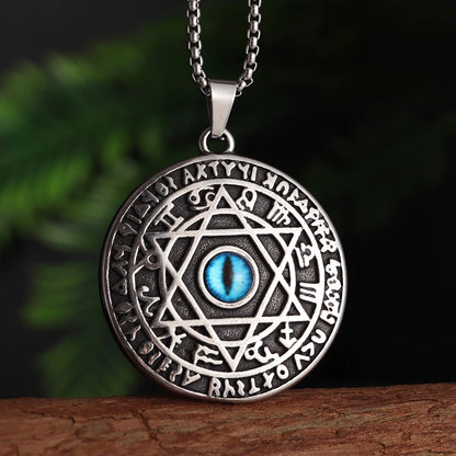 Stainless Steel Pentagram Pendant