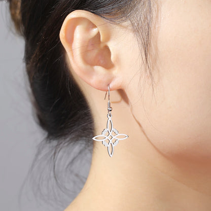 Skyrim Amulet Witch Knot Earring