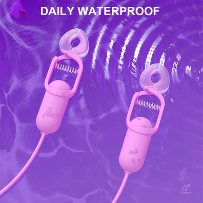 10 Speed Vibrating Nipple Clamp