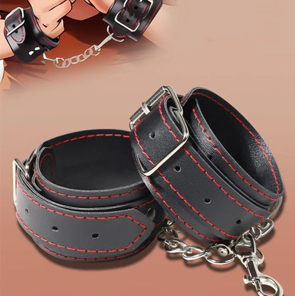 VaHppy Sex Toy Set Anal Hooks Mouth Gag Handcuffs