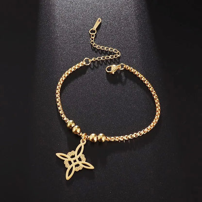 Irish Wiccan Witch Knot Bracelet