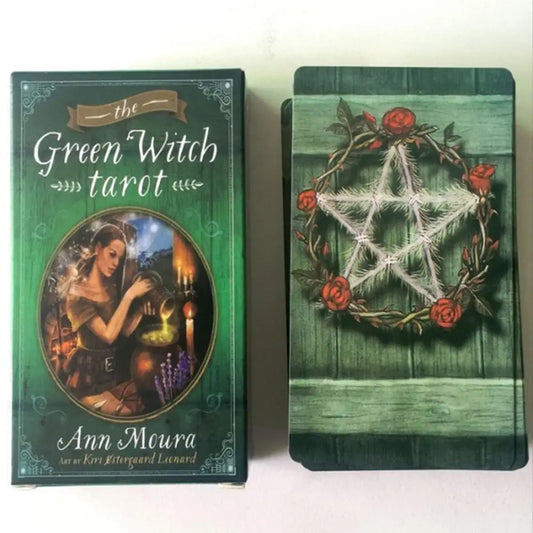 green witch tarot cards