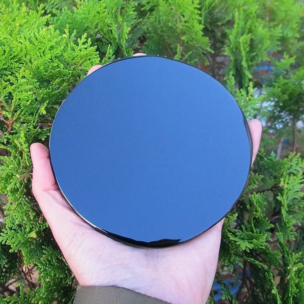 Black Obsidian Scrying Mirror