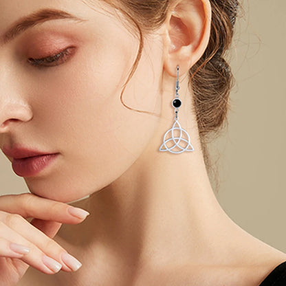 Triquetra Celtics Trinity Knot Earrings