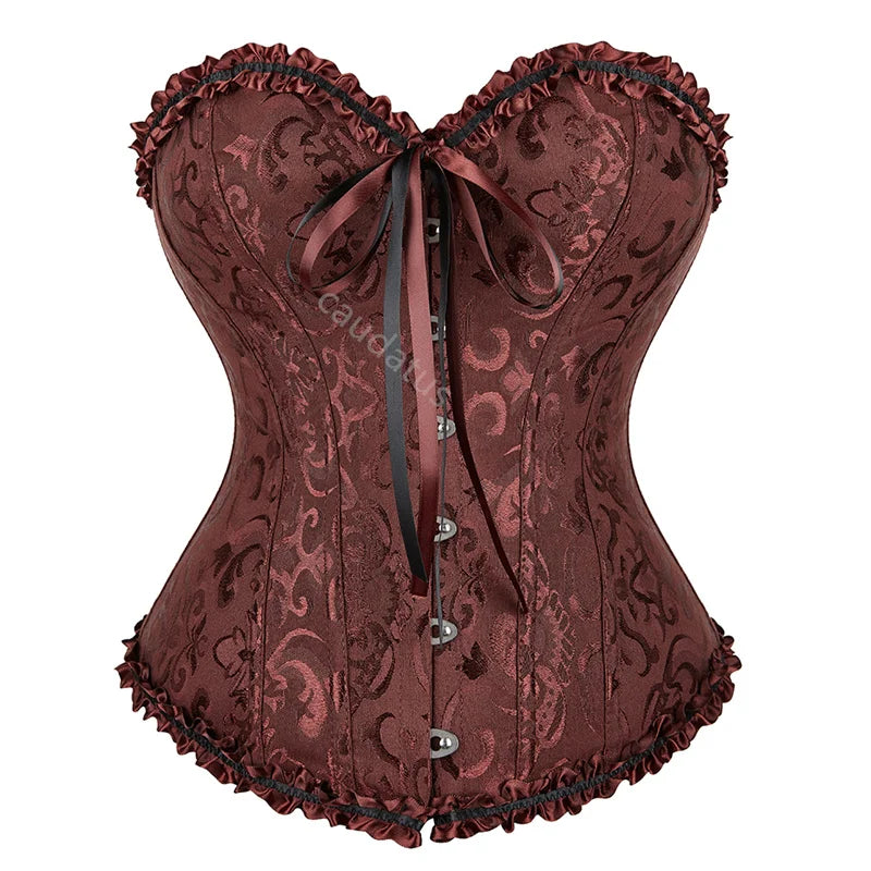 corsets bustiers floral lace tops for women