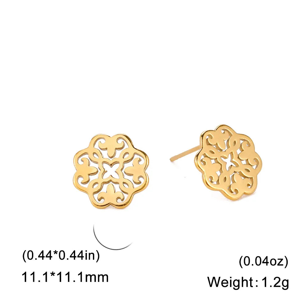 Skyrim Witch Knot Stud Earrings