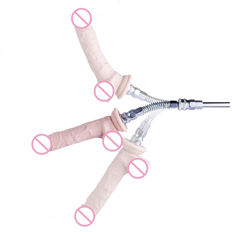 Hismith Adapter for 3XLR Connector Sex Machine attachments sex toys KlicLok System Premium machine dildo accessories adapter