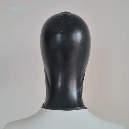 Short Style Latex Full Head Hood
