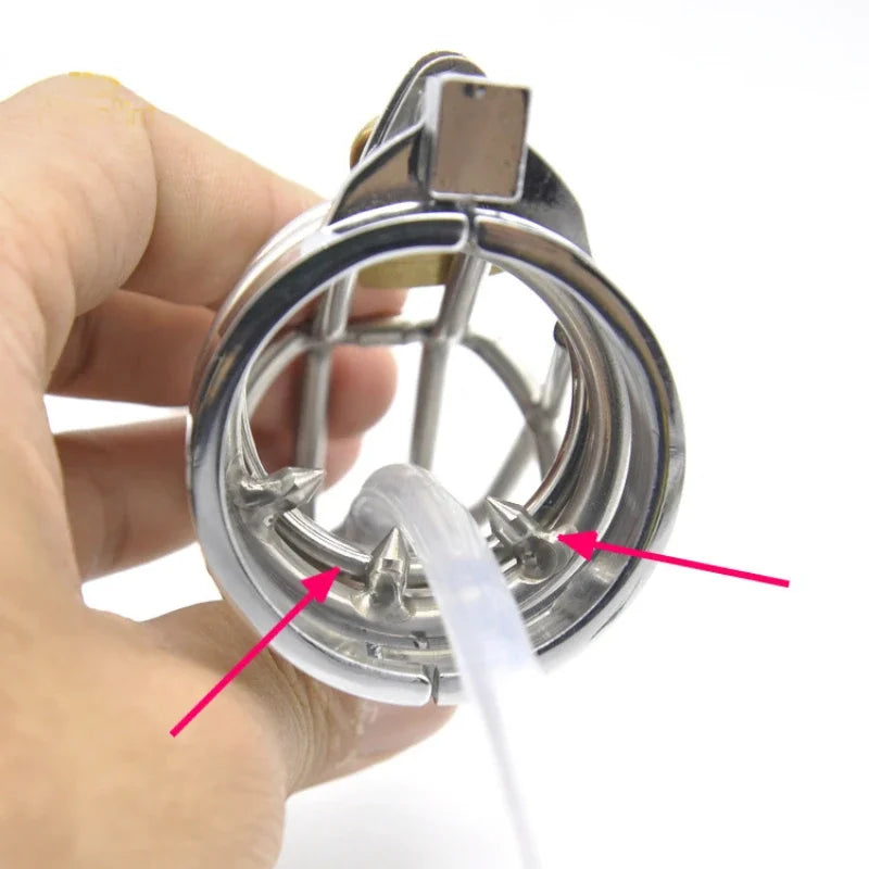 Male Stainless Steel Chastity Cage