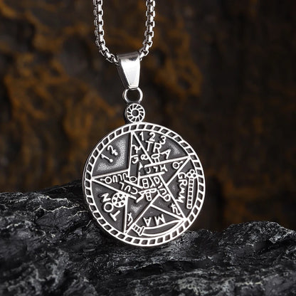 Stainless Steel Pentagram Pendant