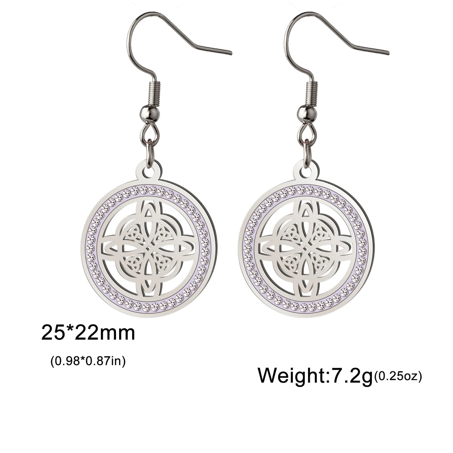 Skyrim Witch Knot Drop Earring