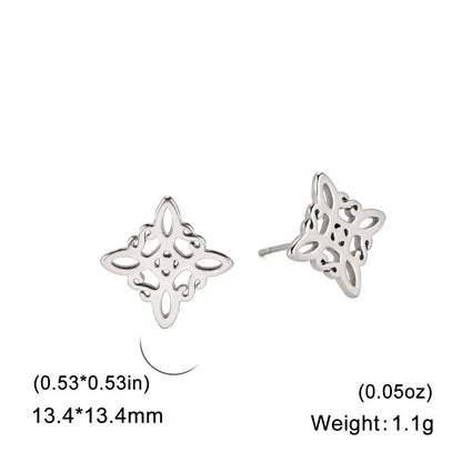 Skyrim Witch Knot Stud Earrings