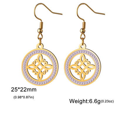 Skyrim Witch Knot Drop Earring