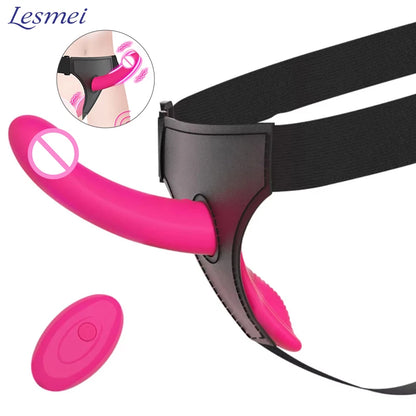 Adjustable Harness Vibrator with 10 Vibration Modes