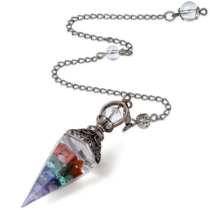 Resin Crystal Pendulums for Dowsing Divination