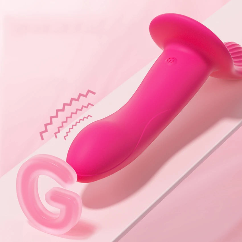 Strap On Double-Headed Vibrator Dildo Adjustable with 10 Vibration Modes