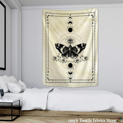 Psychedelic Butterfly Tarot Tapestry