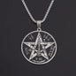 Stainless Steel Pentagram Pendant