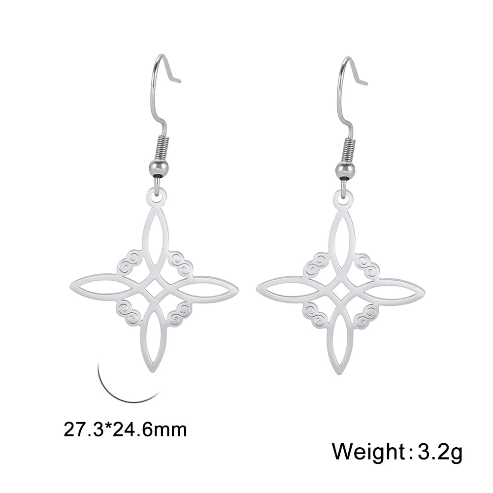 Skyrim Amulet Witch Knot Earring