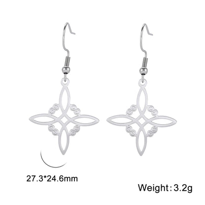 Skyrim Amulet Witch Knot Earring