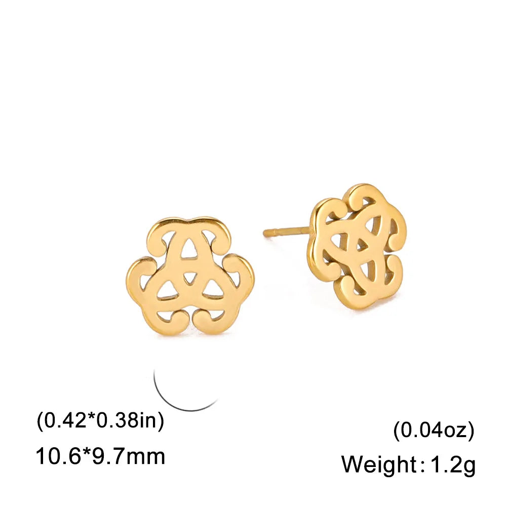 Skyrim Witch Knot Stud Earrings