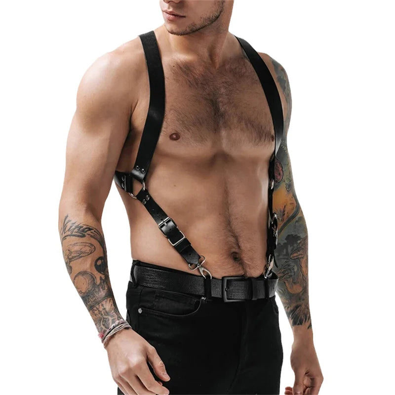 Men's Leather Harness