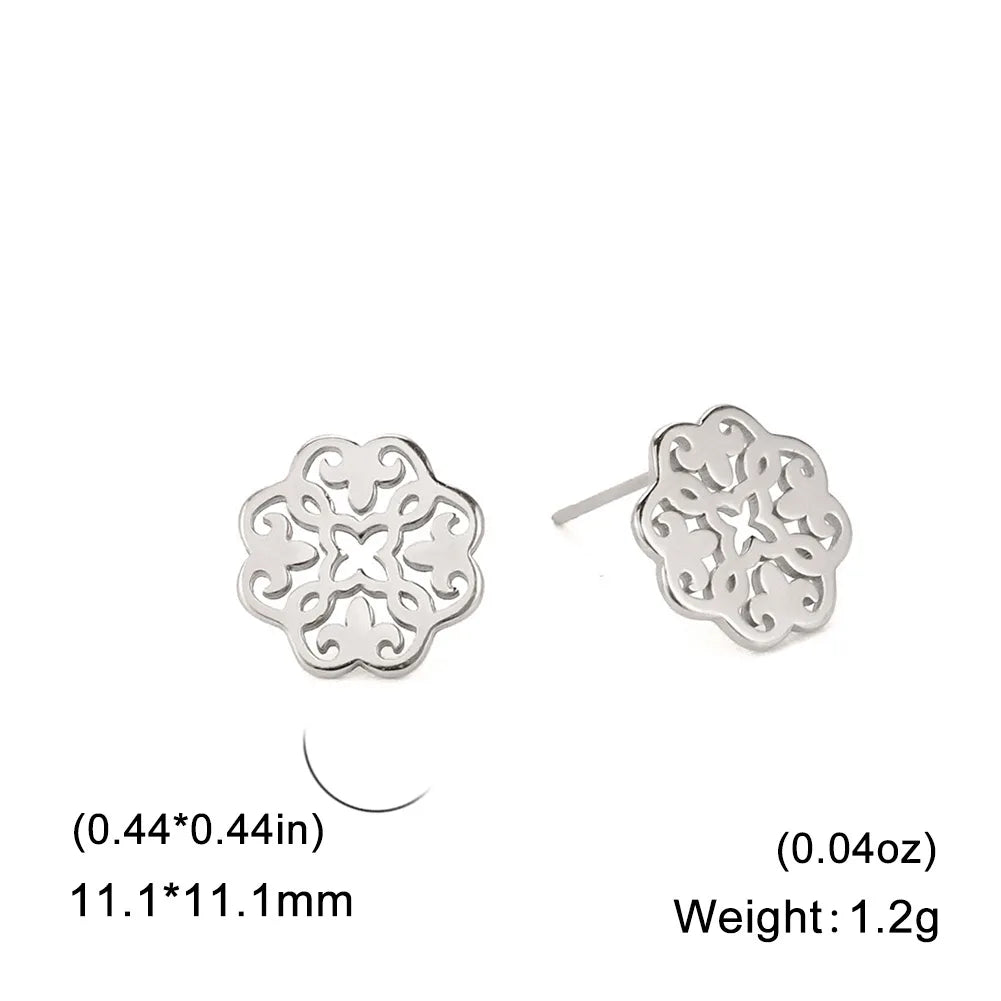 Skyrim Witch Knot Stud Earrings
