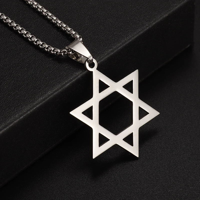 Stainless Steel Pentagram Pendant