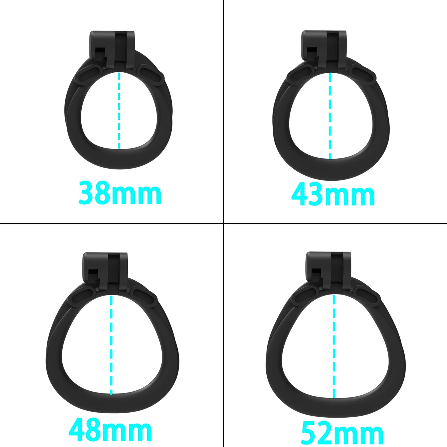 IDO dog  Drone male chastity Lockable cock cage