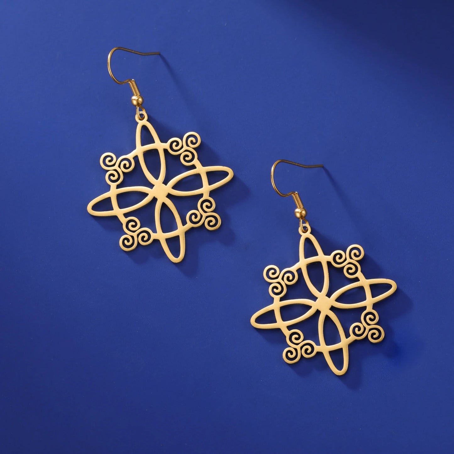 Triquetra Celtics Trinity Knot Earrings
