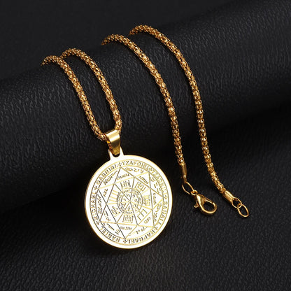 Stainless Steel Pentagram Pendant