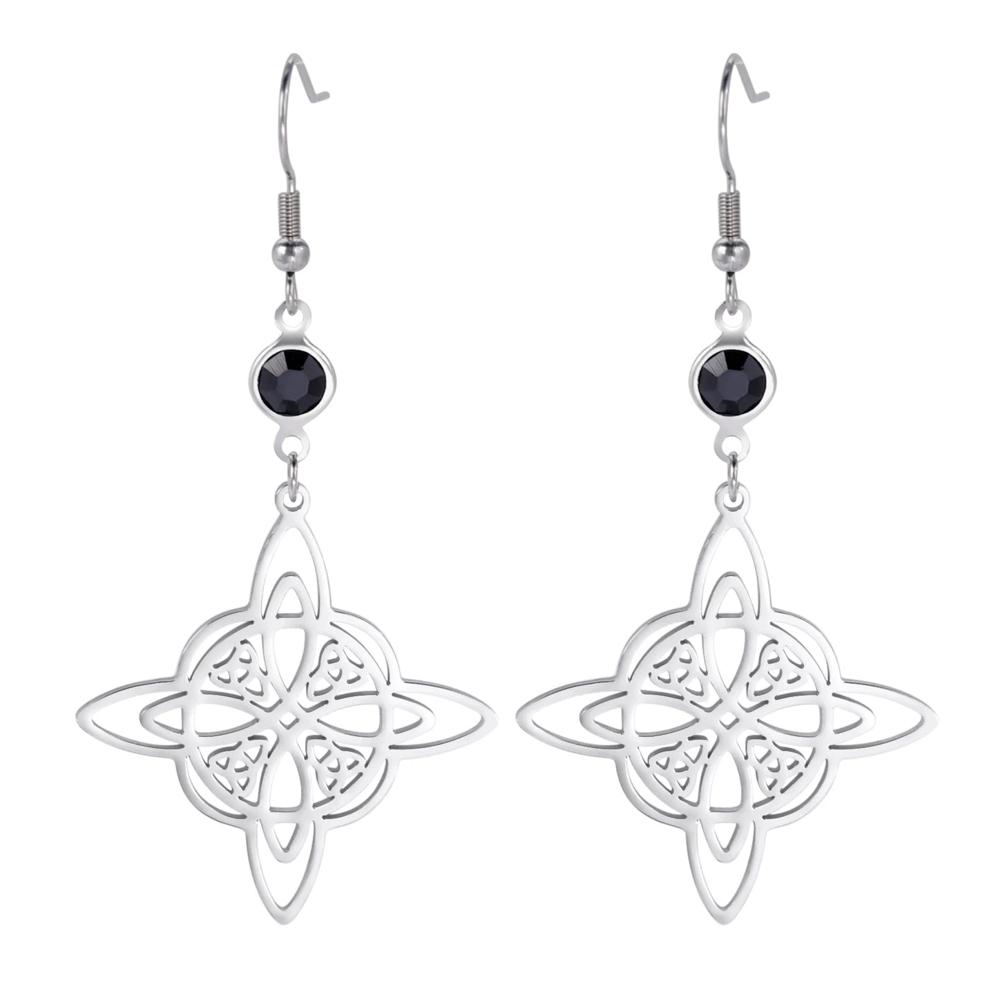 Triquetra Celtics Trinity Knot Earrings