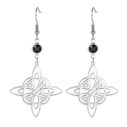 Triquetra Celtics Trinity Knot Earrings