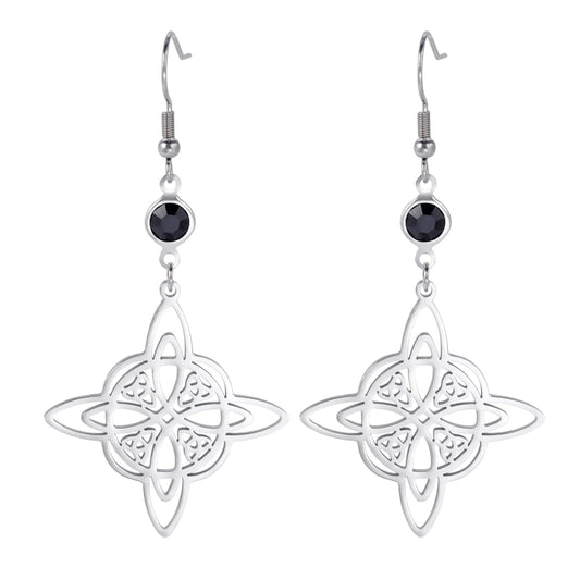 Triquetra Celtics Trinity Knot Earrings