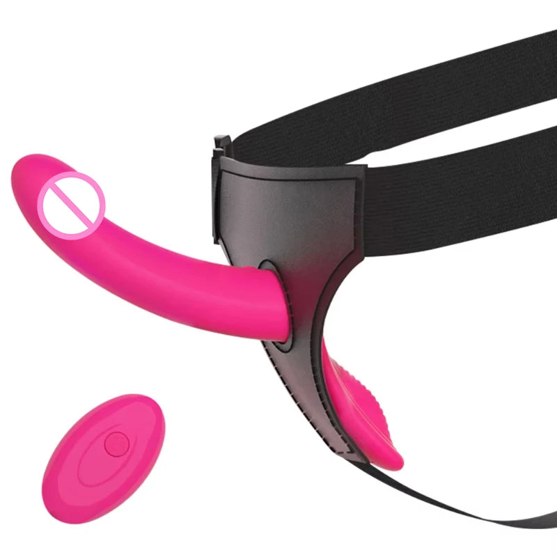 Adjustable Harness Vibrator with 10 Vibration Modes