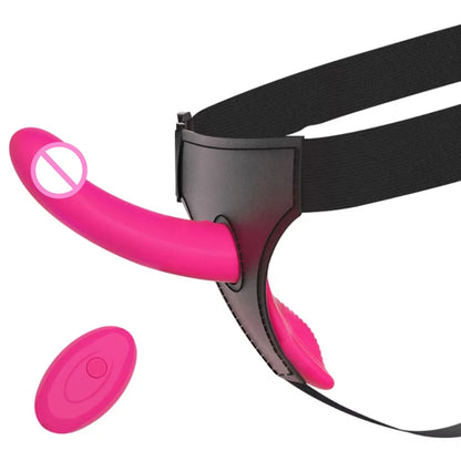 Adjustable Harness Vibrator with 10 Vibration Modes