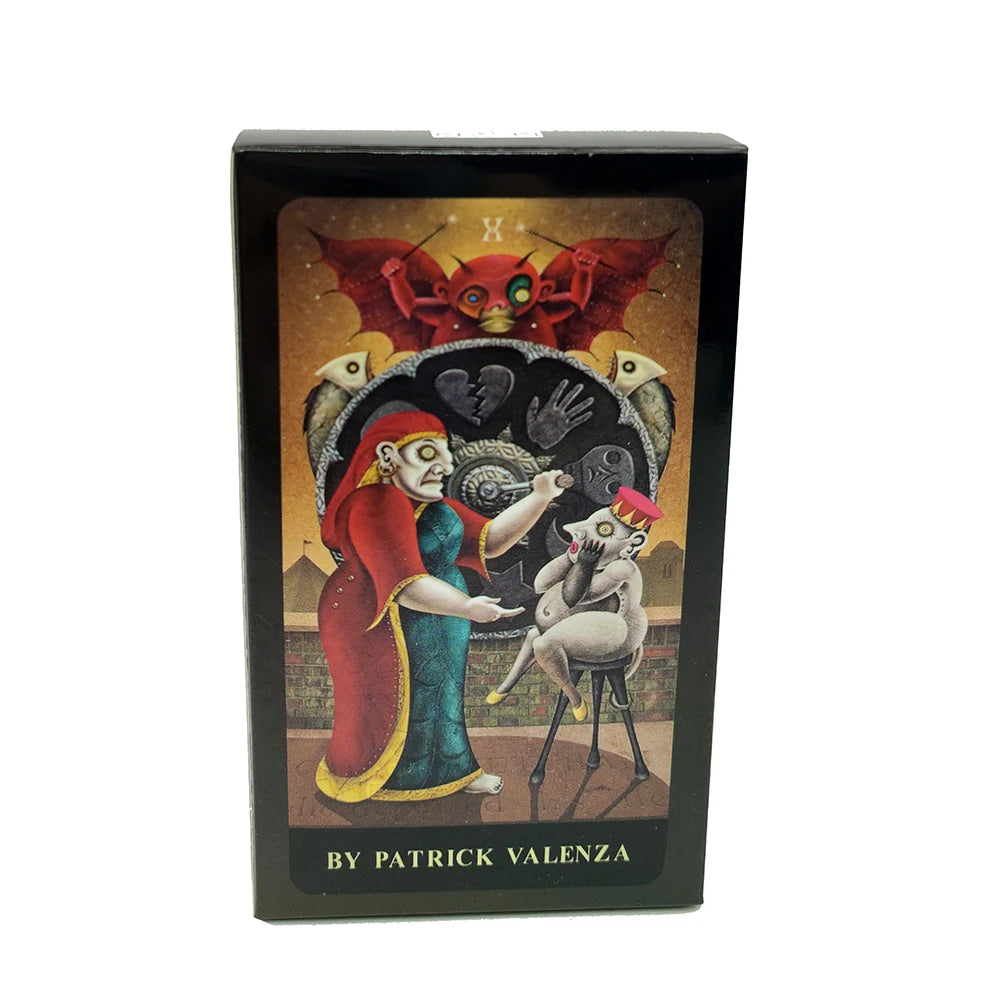 Deviant Moon Divination Tarot Borderless Edition with Guidebook,
