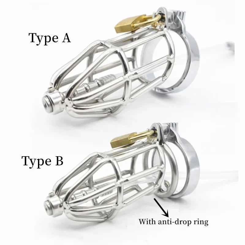 Male Stainless Steel Chastity Cage