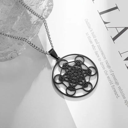 Stainless Steel Pentagram Pendant
