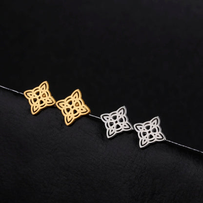 Skyrim Witch Knot Stud Earrings