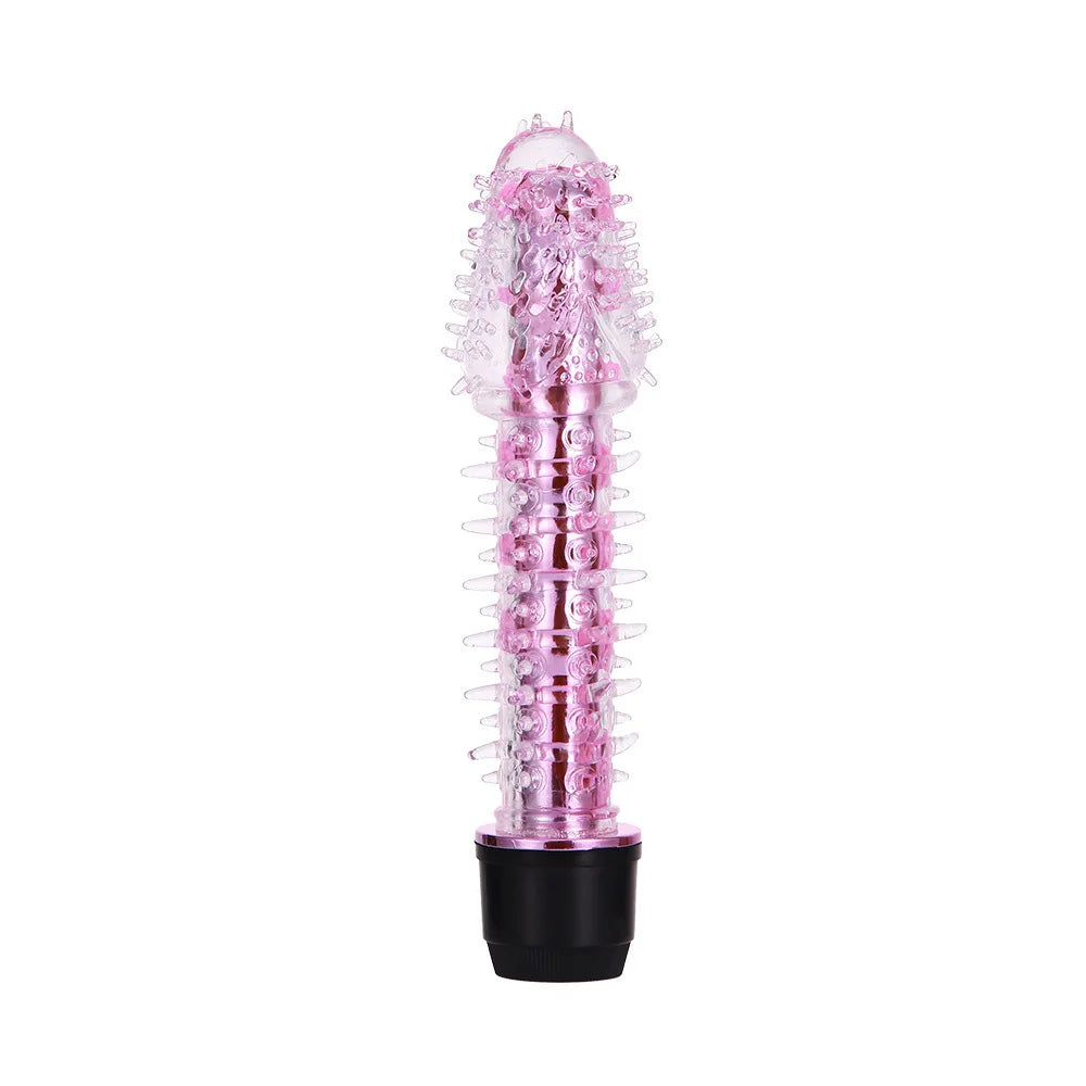 Jelly Vibrating Dildo with Thorn Dragon Beard