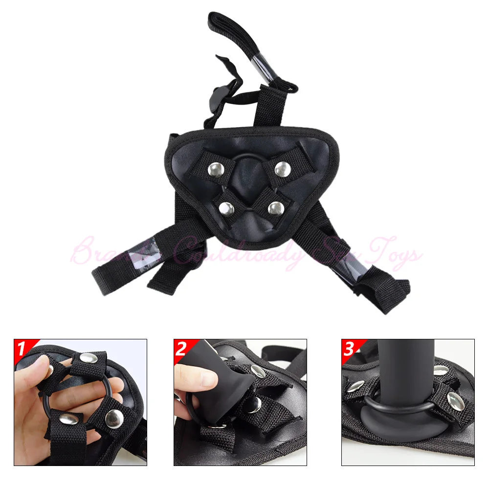 Strap On Dildo Penis For Lesbian Women Masturbators