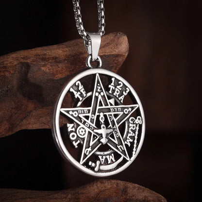 Stainless Steel Pentagram Pendant